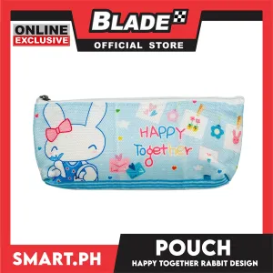 Gifts Pencil Pouch Happy Together Happy Together With Rabbit Design POP044