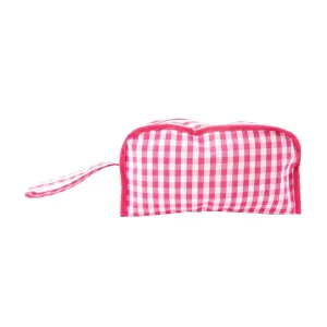 Gingham Cosmetic Bag
