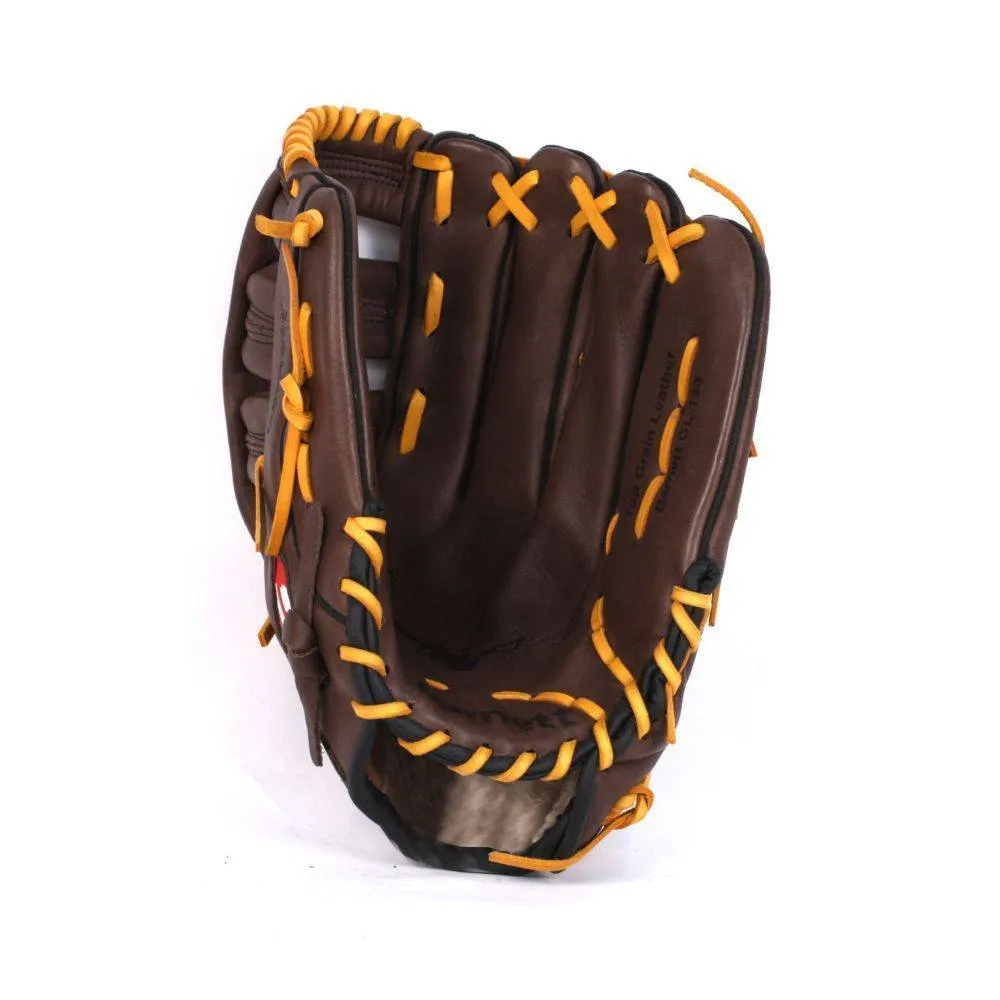 GL-127 Competition baseball glove, genuine leather, outfield 12.7, Brown