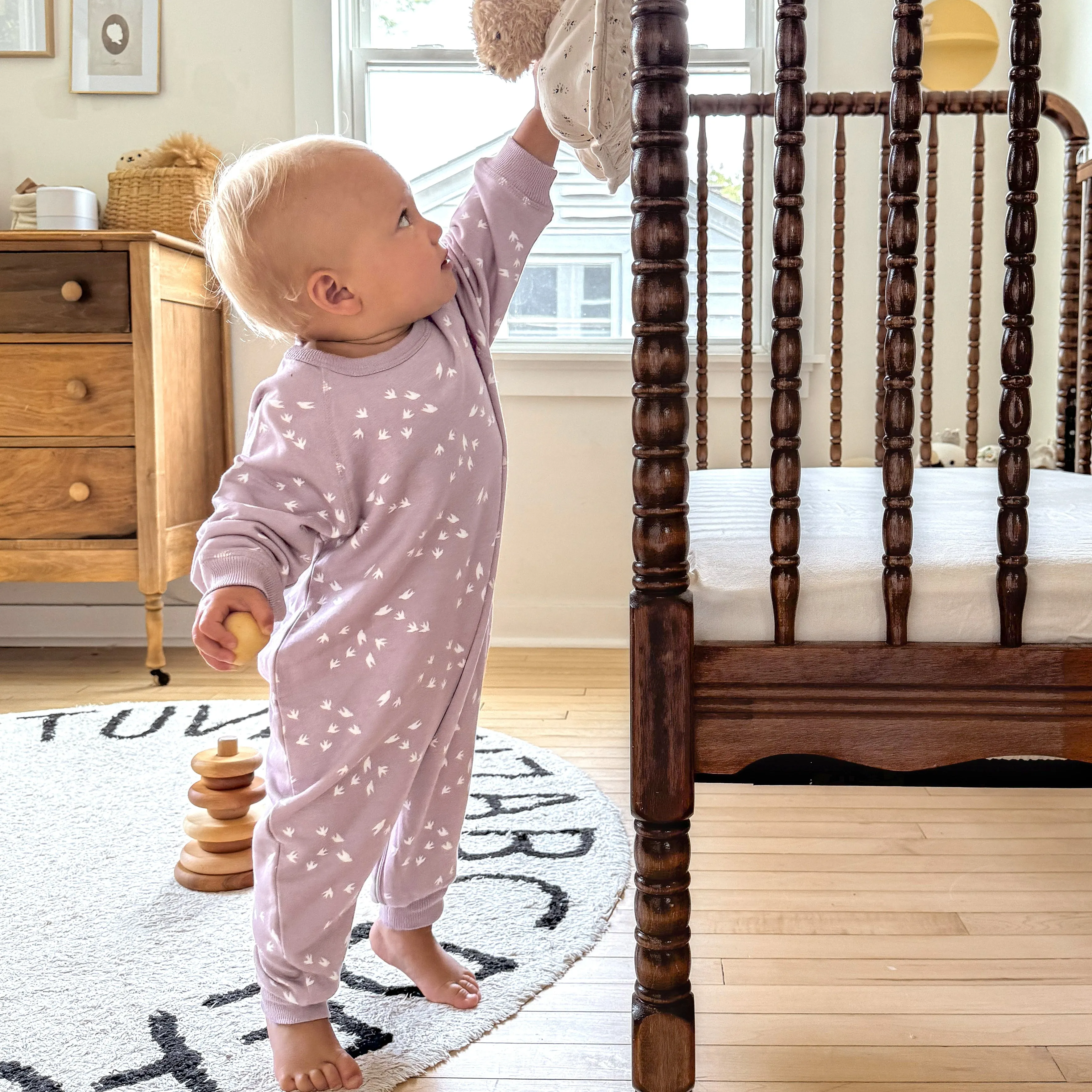 günamüna Fleece Jumpsuit Birdie (Min. of 2, multiples of 2)