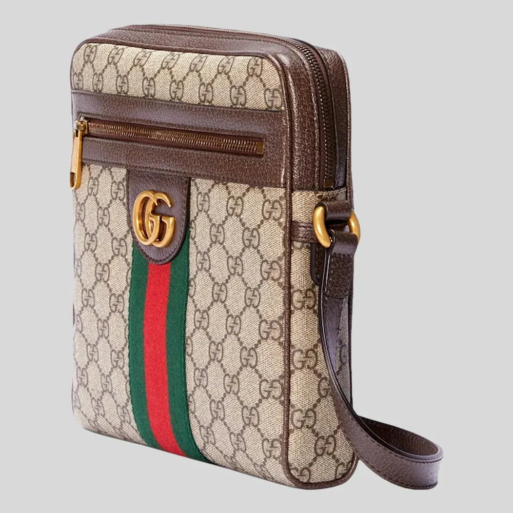 GUCCI GG Supreme Canvas Ophidia Men's Messenger Bag RB-779889