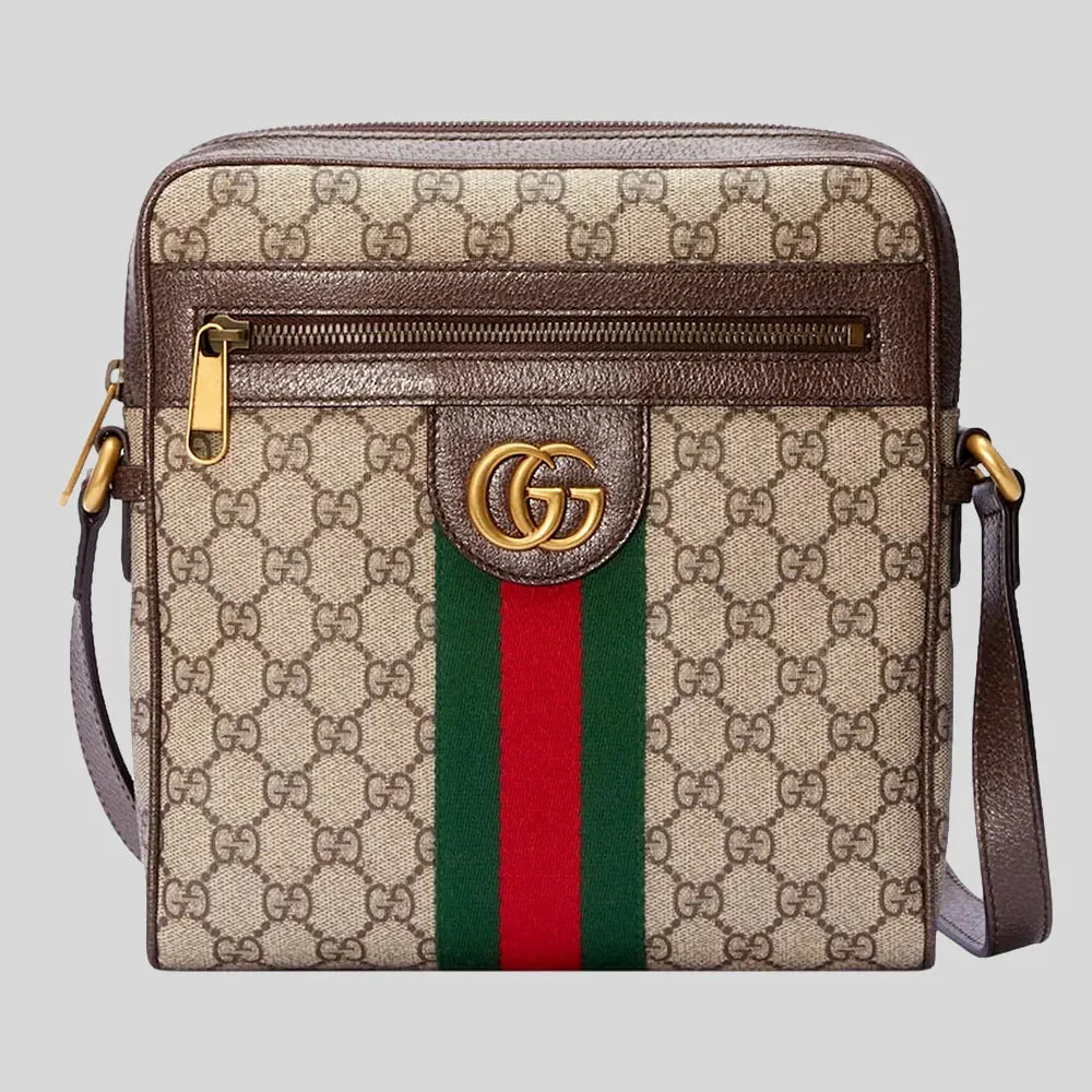 GUCCI GG Supreme Canvas Ophidia Men's Messenger Bag RB-779889