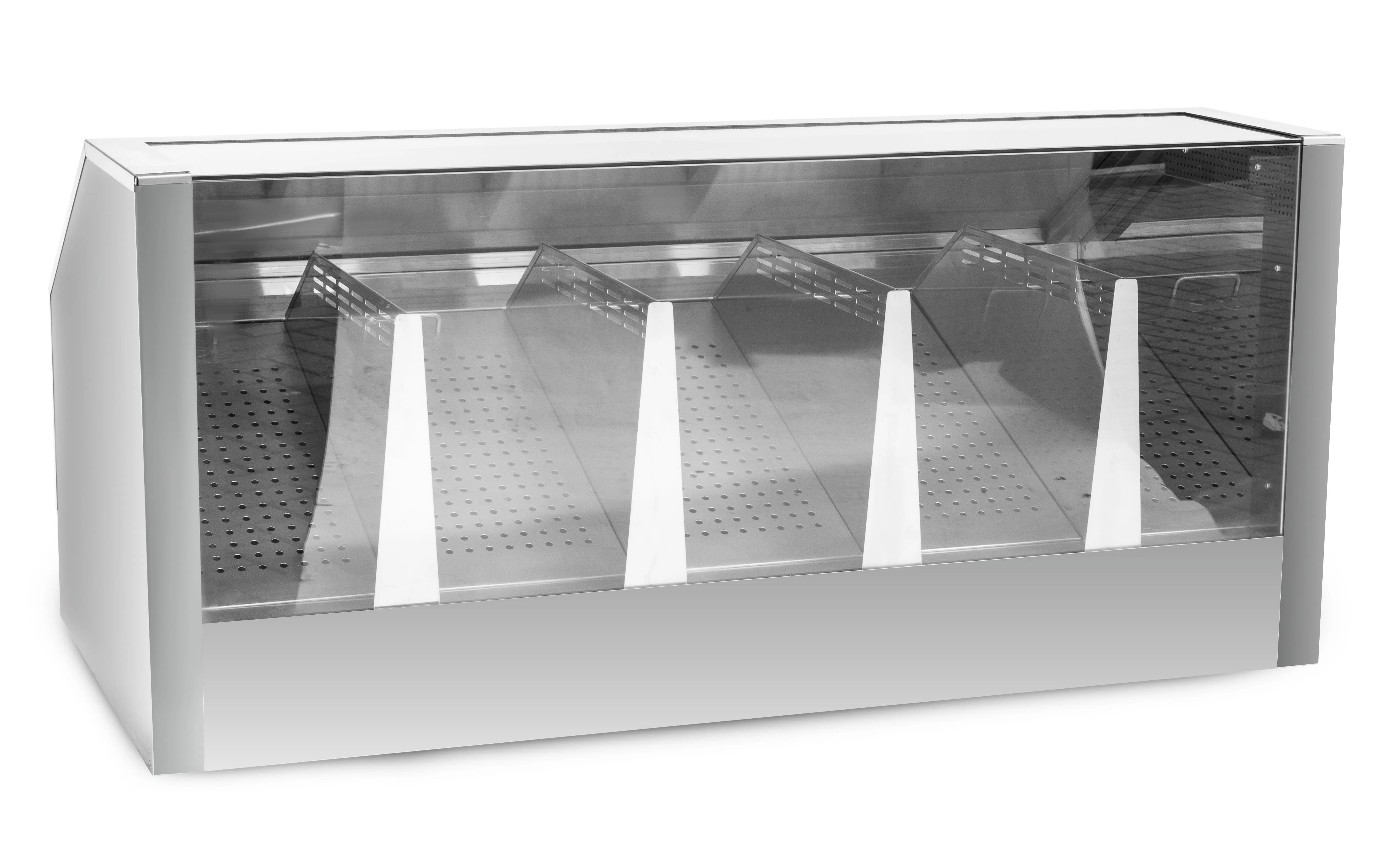 HAXRO Counter Display Popcorn Warmer 150cm Automatic - 5 Compartments