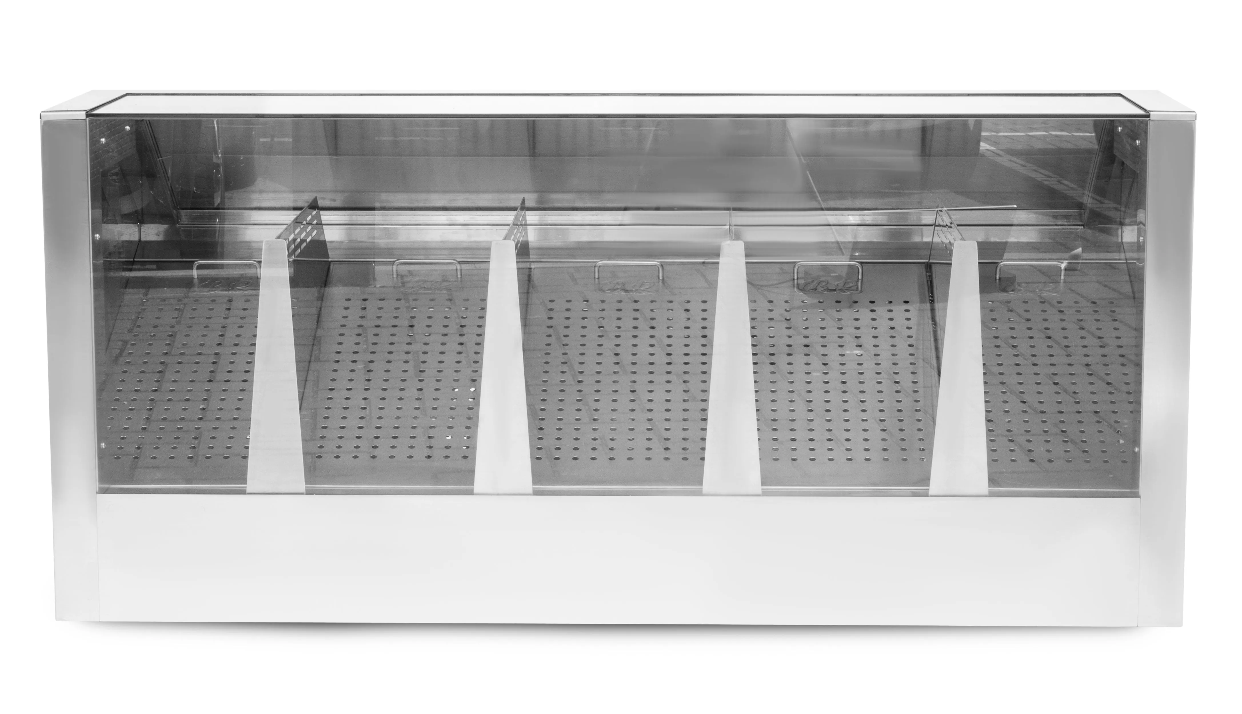 HAXRO Counter Display Popcorn Warmer 150cm Automatic - 5 Compartments