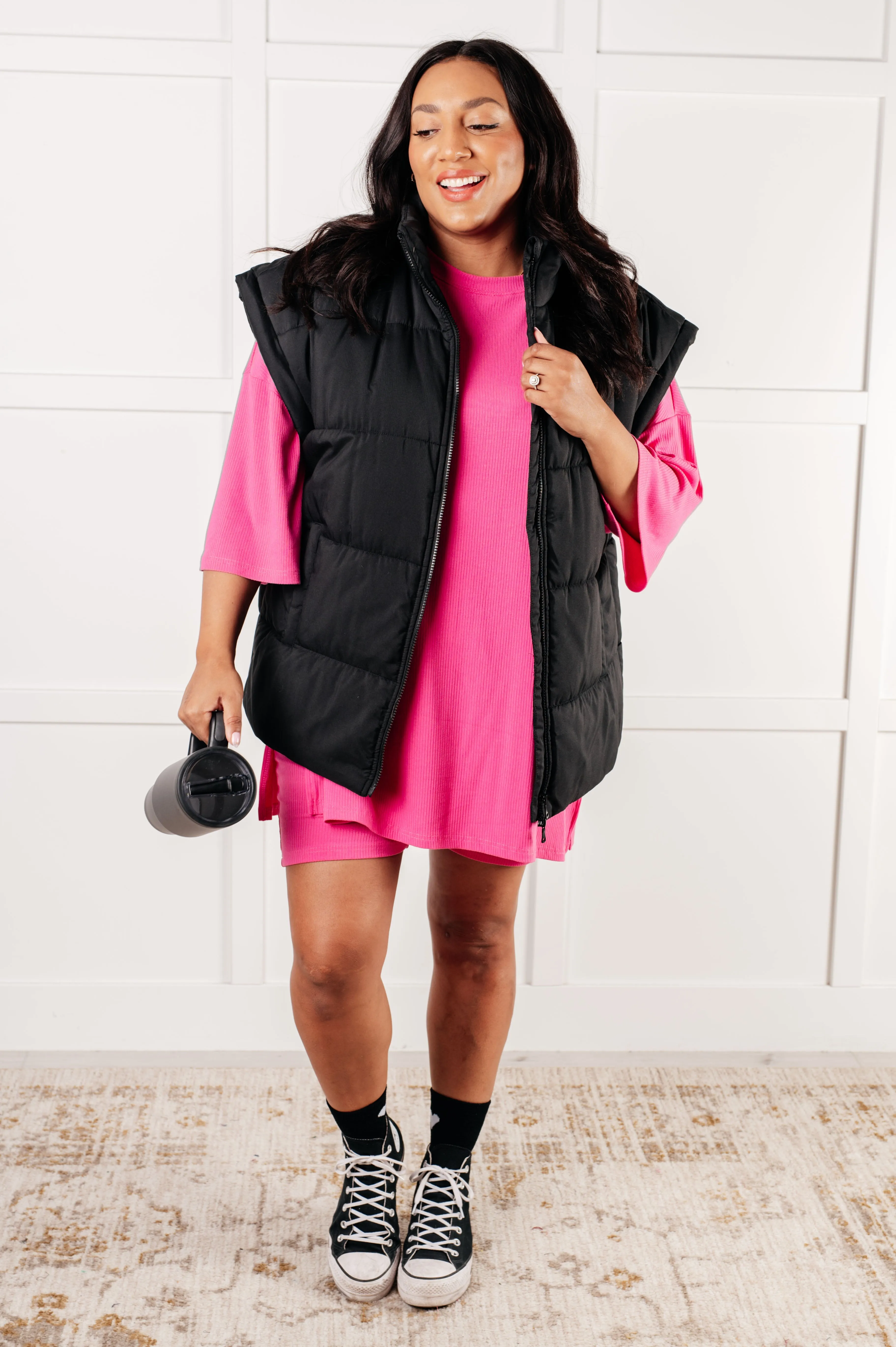 Hazel Blues® |  Stadium Seating Puffer Vest