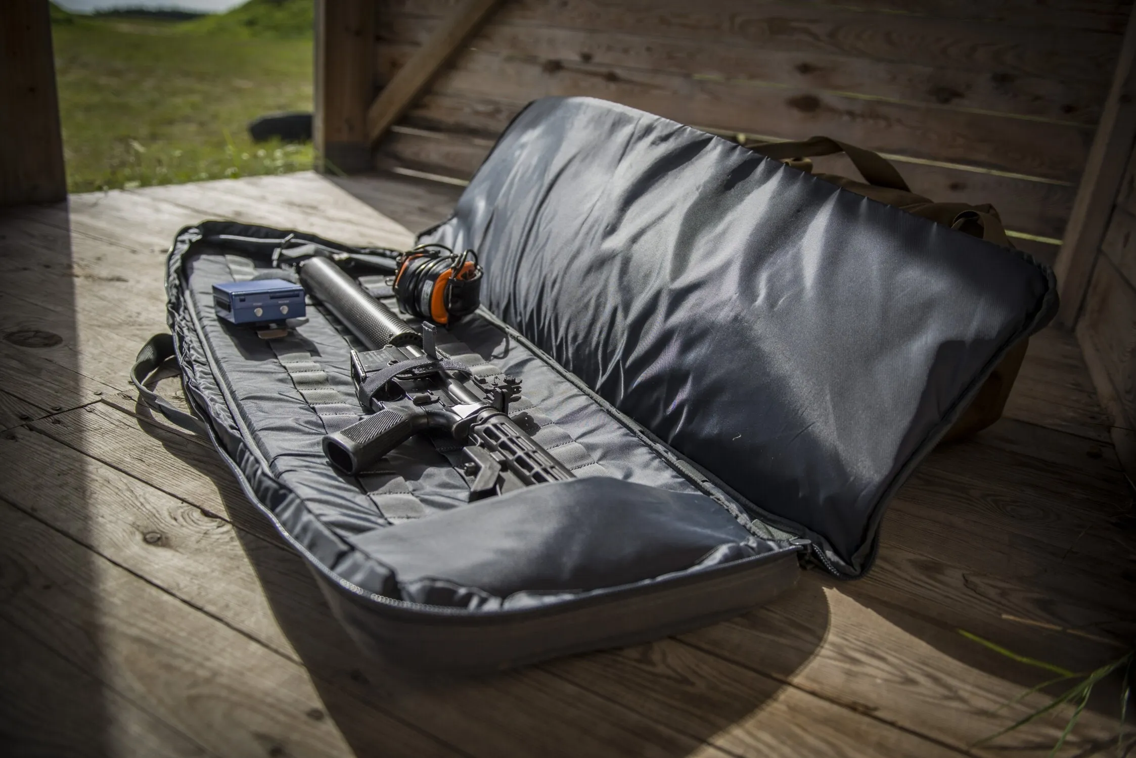 HELIKON DOUBLE UPPER RIFLE BAG 18(R) - Black