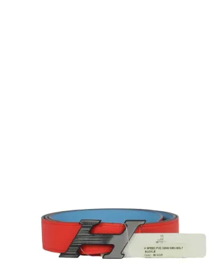 Hermes NWT Red/ Blue Epsom 32mm H Speed Belt sz 105