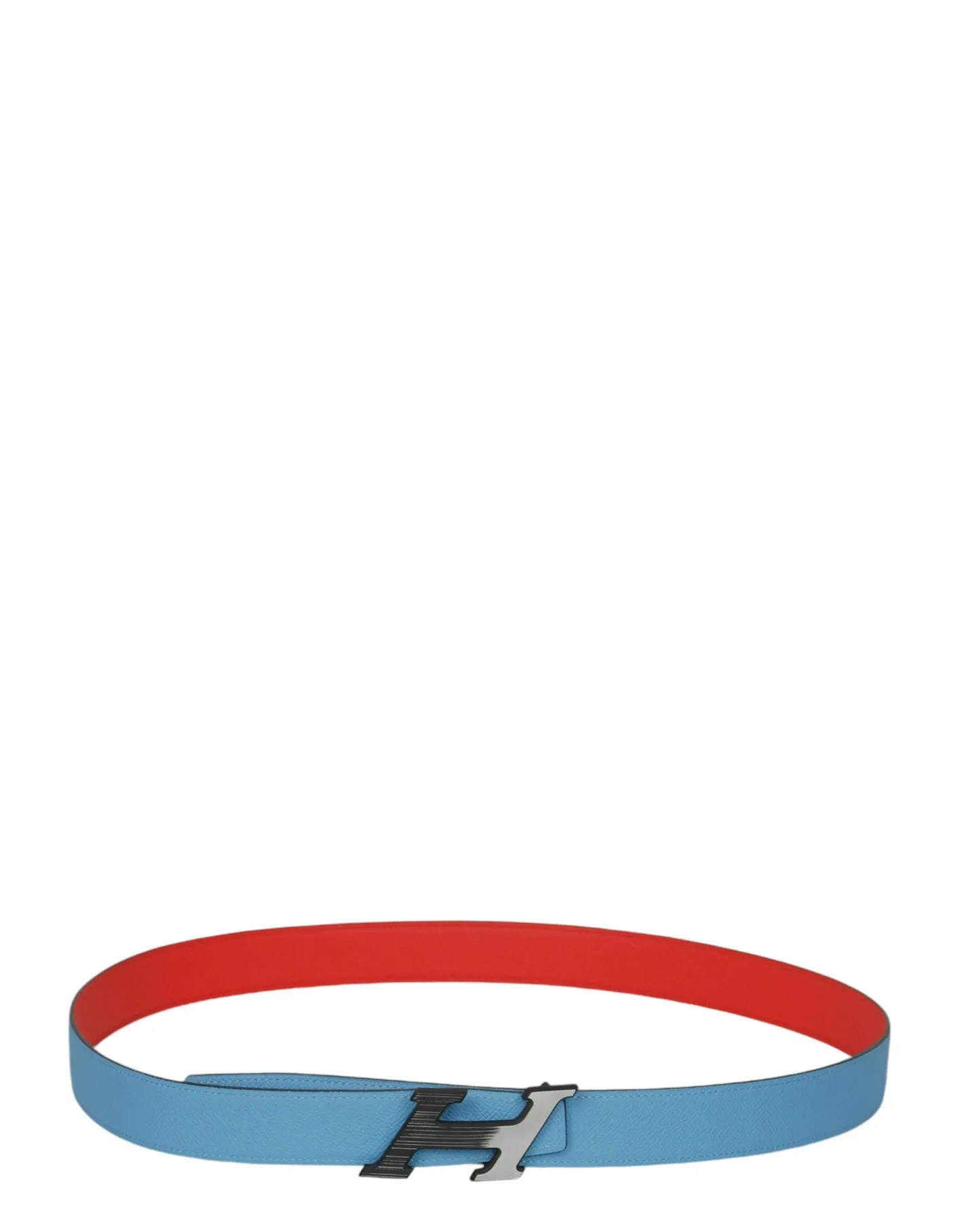 Hermes NWT Red/ Blue Epsom 32mm H Speed Belt sz 105