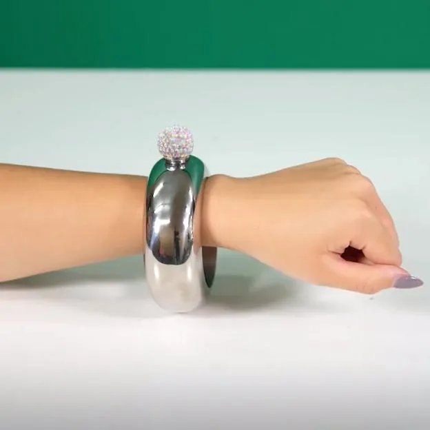 Hidden Flask Emergency Bracelet