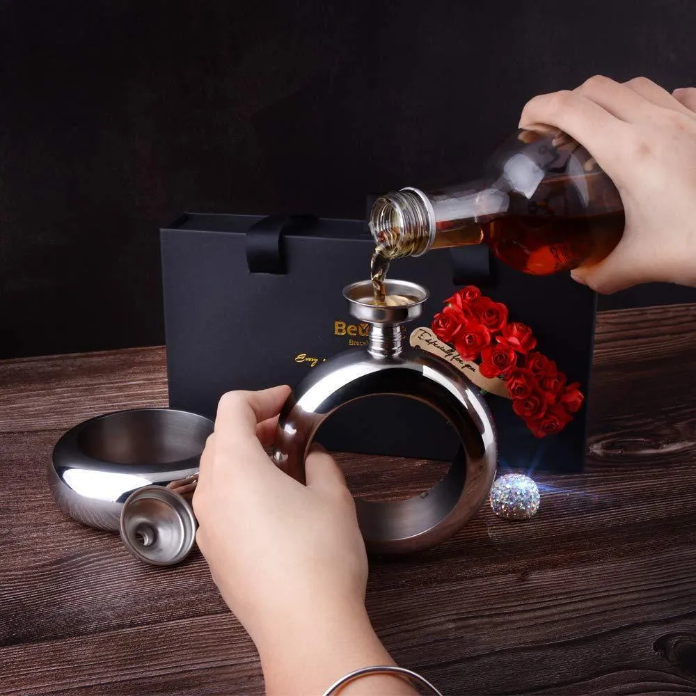 Hidden Flask Emergency Bracelet