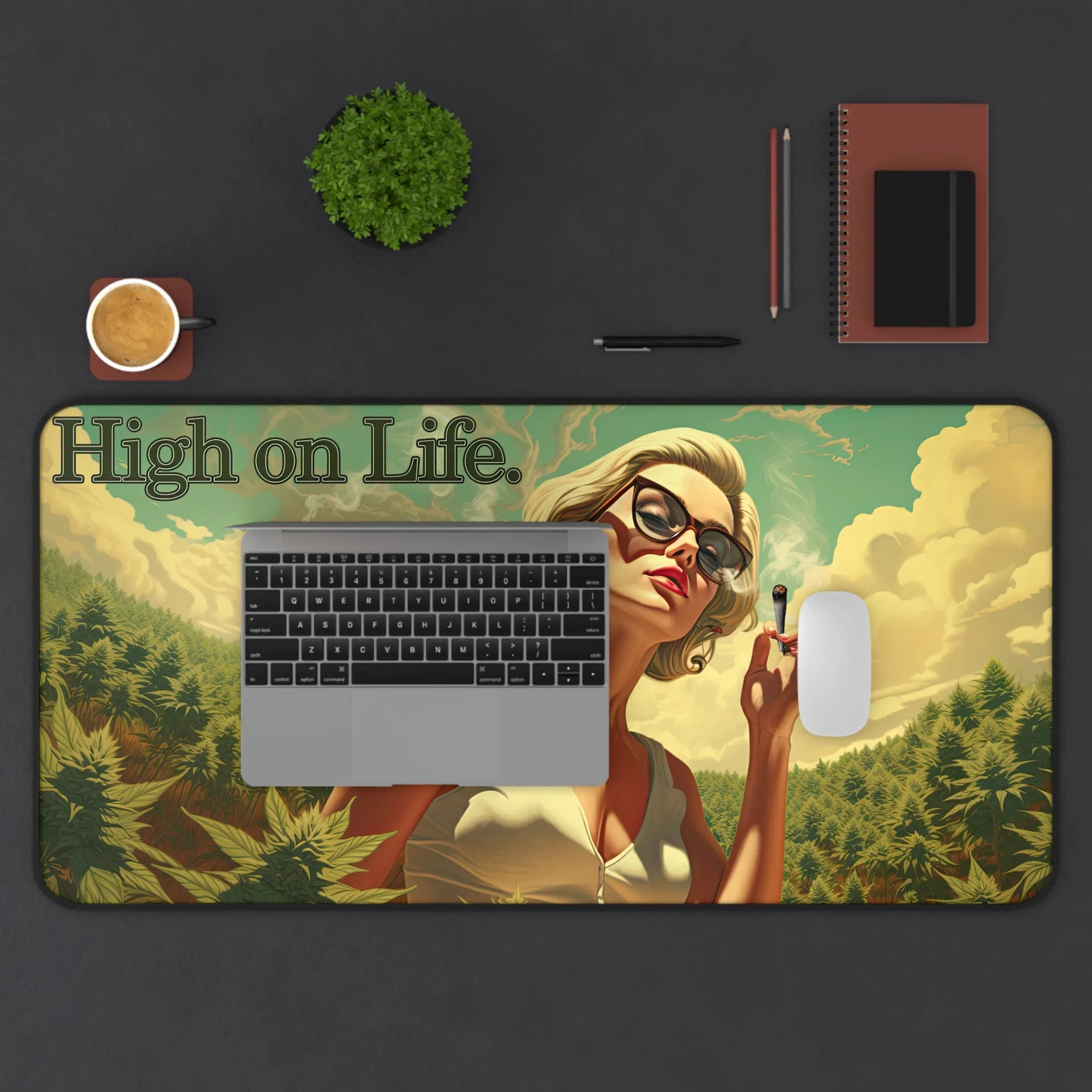 High on Life Desk Mat