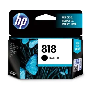 HP 818 Ink Cartridge, Black, CC640ZZ