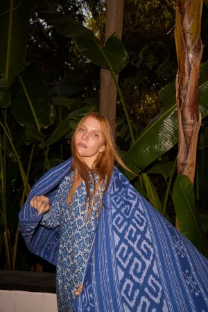 IKAT BLANKET - COBOLT
