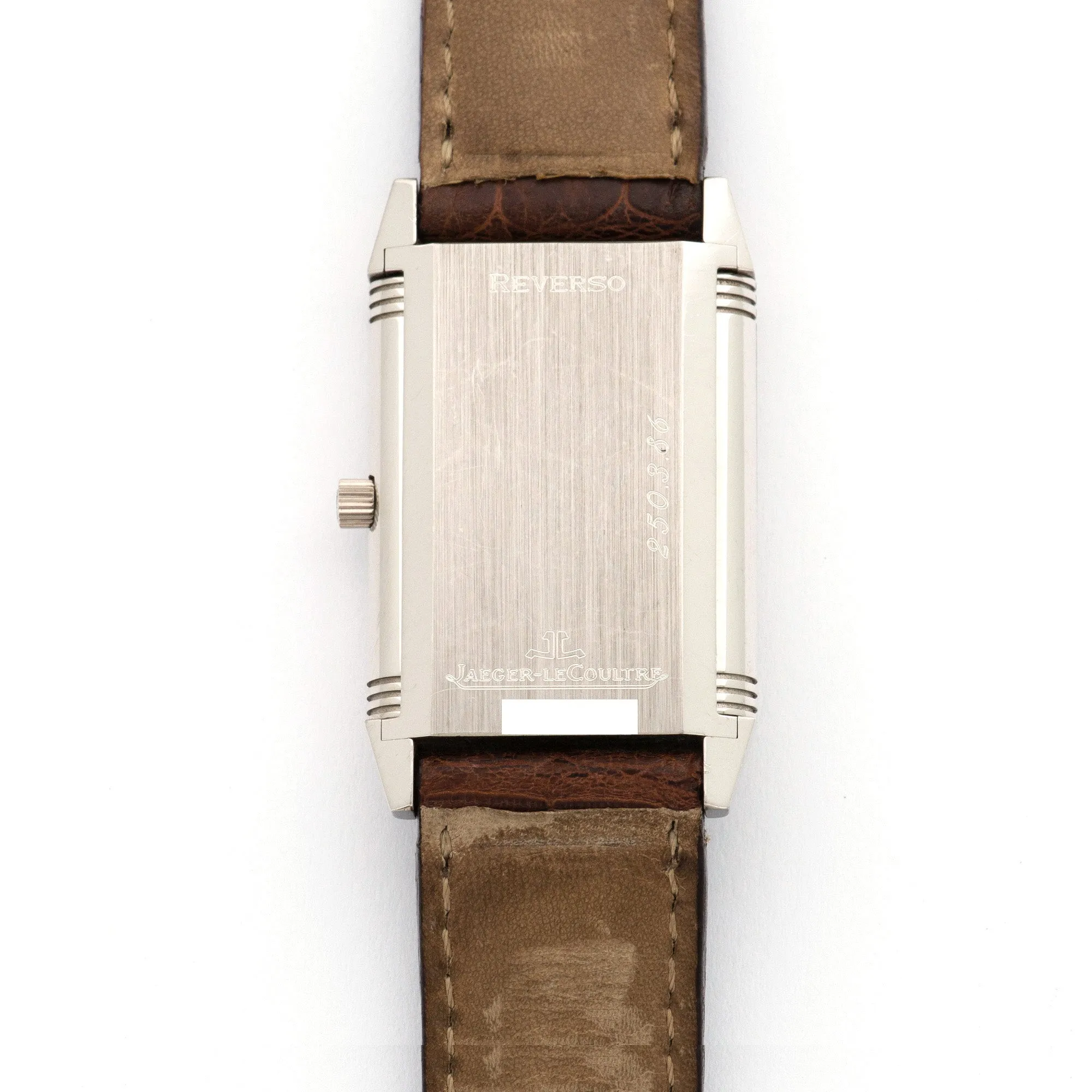 Jaeger Lecoultre White Gold Reverso Watch