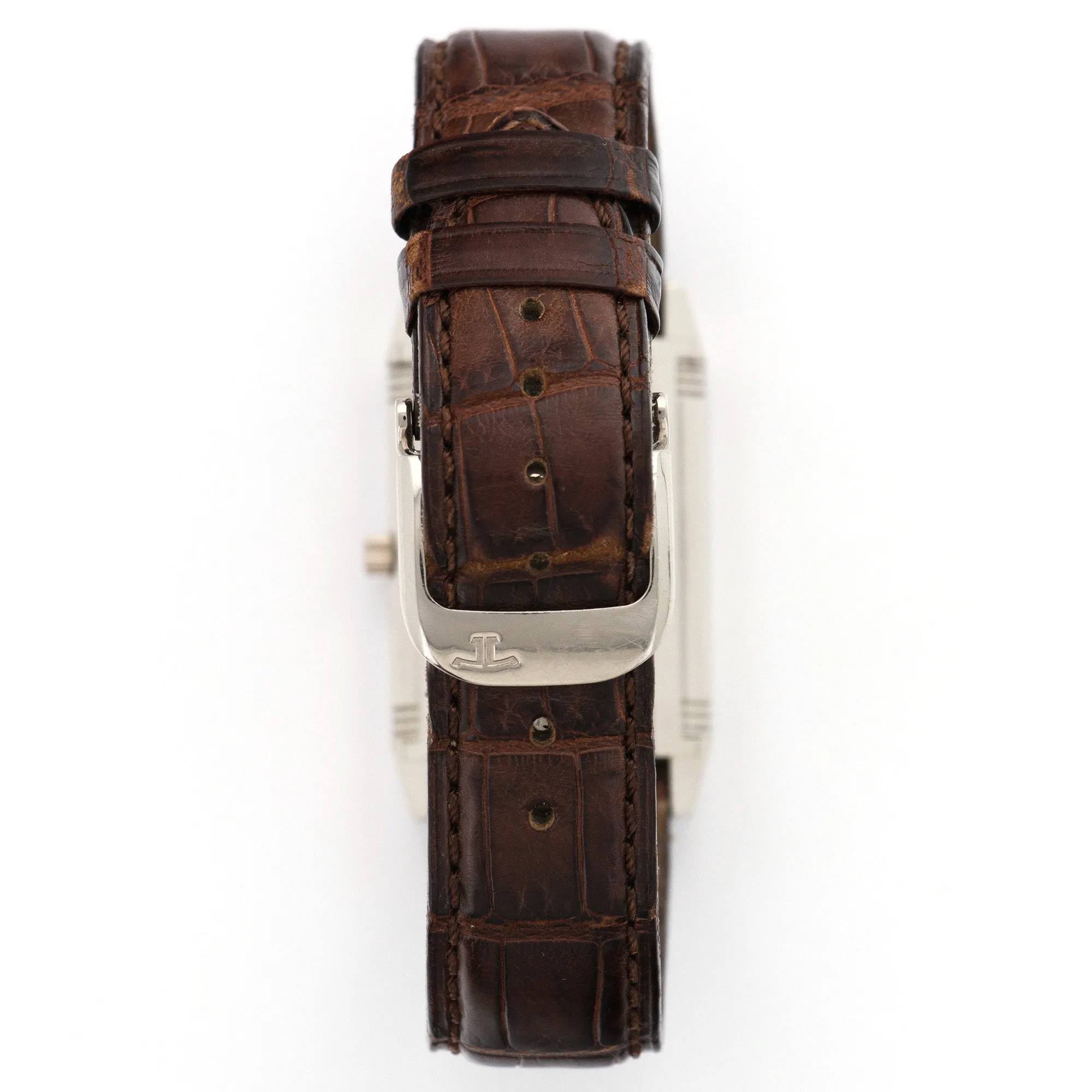Jaeger Lecoultre White Gold Reverso Watch