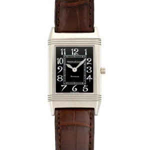 Jaeger Lecoultre White Gold Reverso Watch