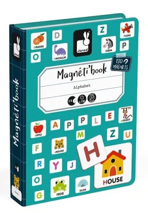 Janod Magnetibook - English Alphabet