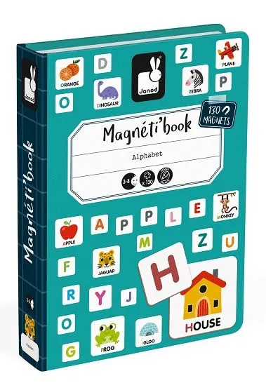 Janod Magnetibook - English Alphabet