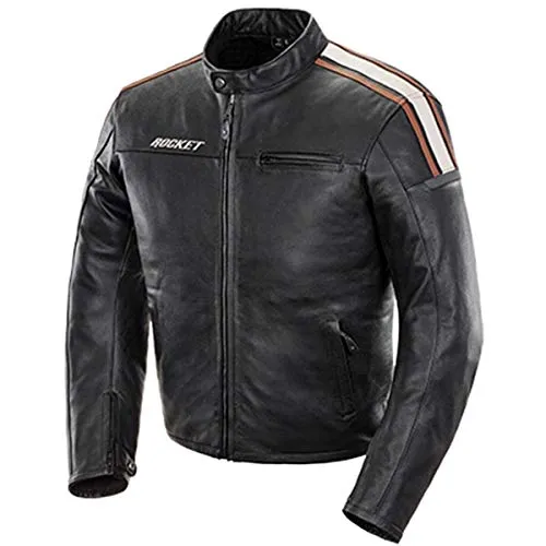 Joe Rocket Men’s Dakota Leather Black Jacket