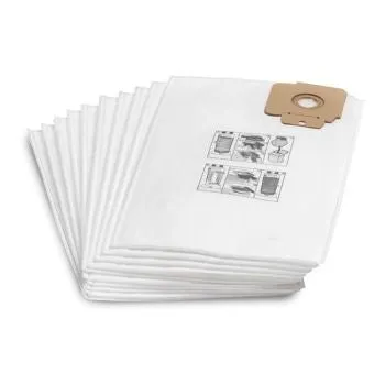KARCHER FILTER BAGS FLEECE CV 30/1, CV 38/1, CV 38/2, CV 48/2 10 PCS.