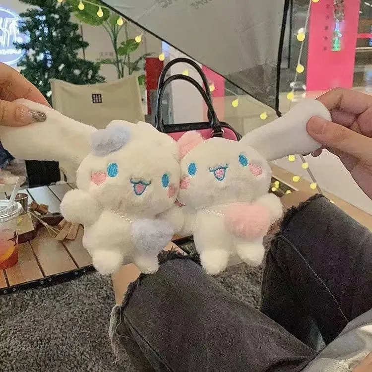 Kawaii Magnetic Go-shopping Cinnamoroll Matching Keychain