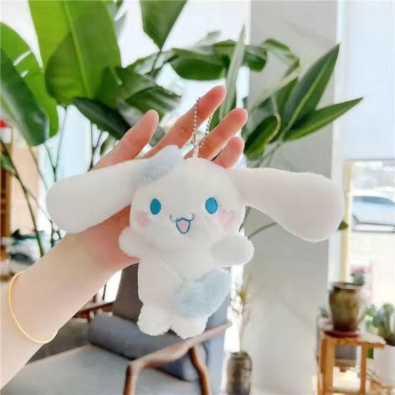 Kawaii Magnetic Go-shopping Cinnamoroll Matching Keychain