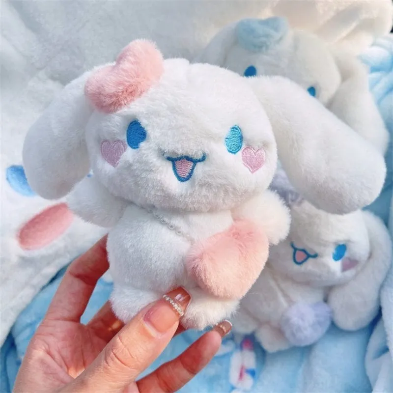 Kawaii Magnetic Go-shopping Cinnamoroll Matching Keychain