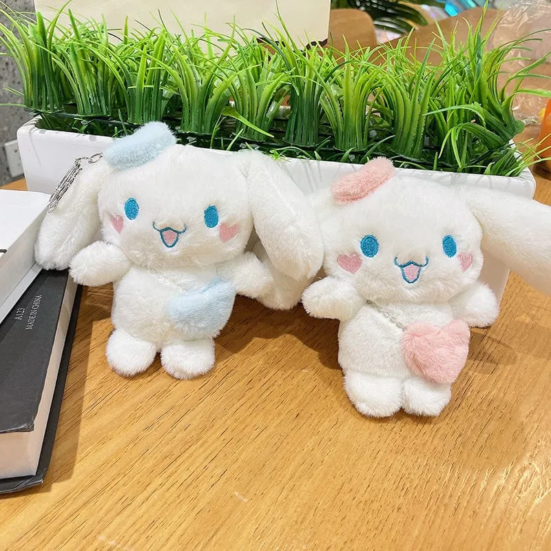 Kawaii Magnetic Go-shopping Cinnamoroll Matching Keychain