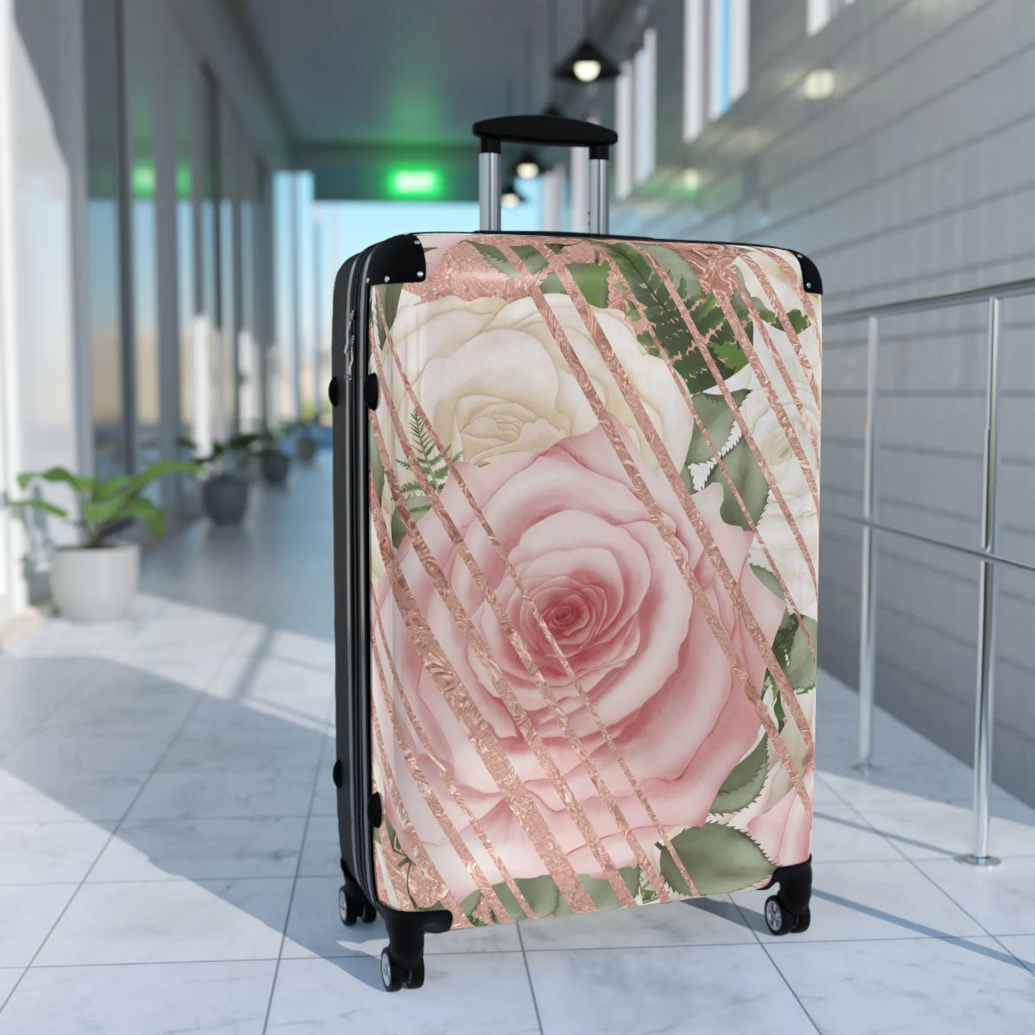 Kissed by a Rose Gold Suitcase