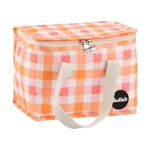 KOLLAB Lunch Box - Watermelon Peach Check