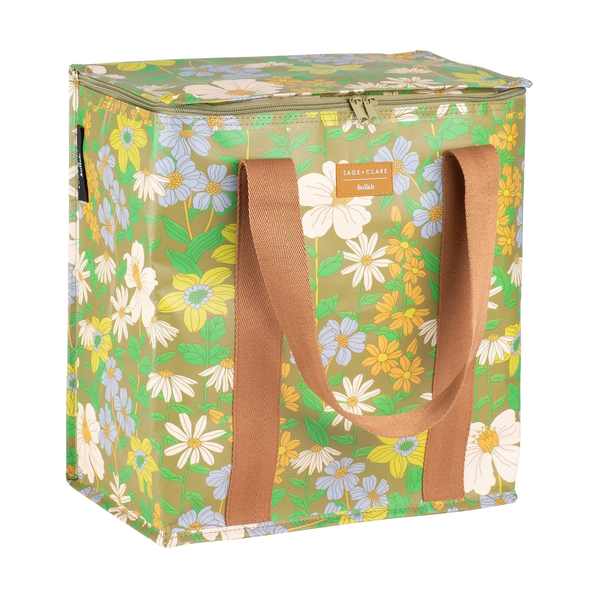 KOLLAB Sage x Clare & Kollab Cooler Bag - Floria