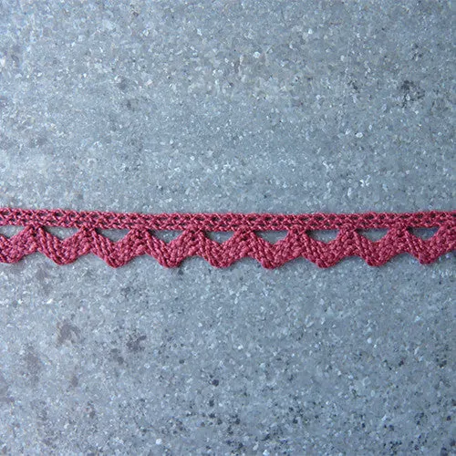 Lace Trim - Red