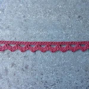 Lace Trim - Red