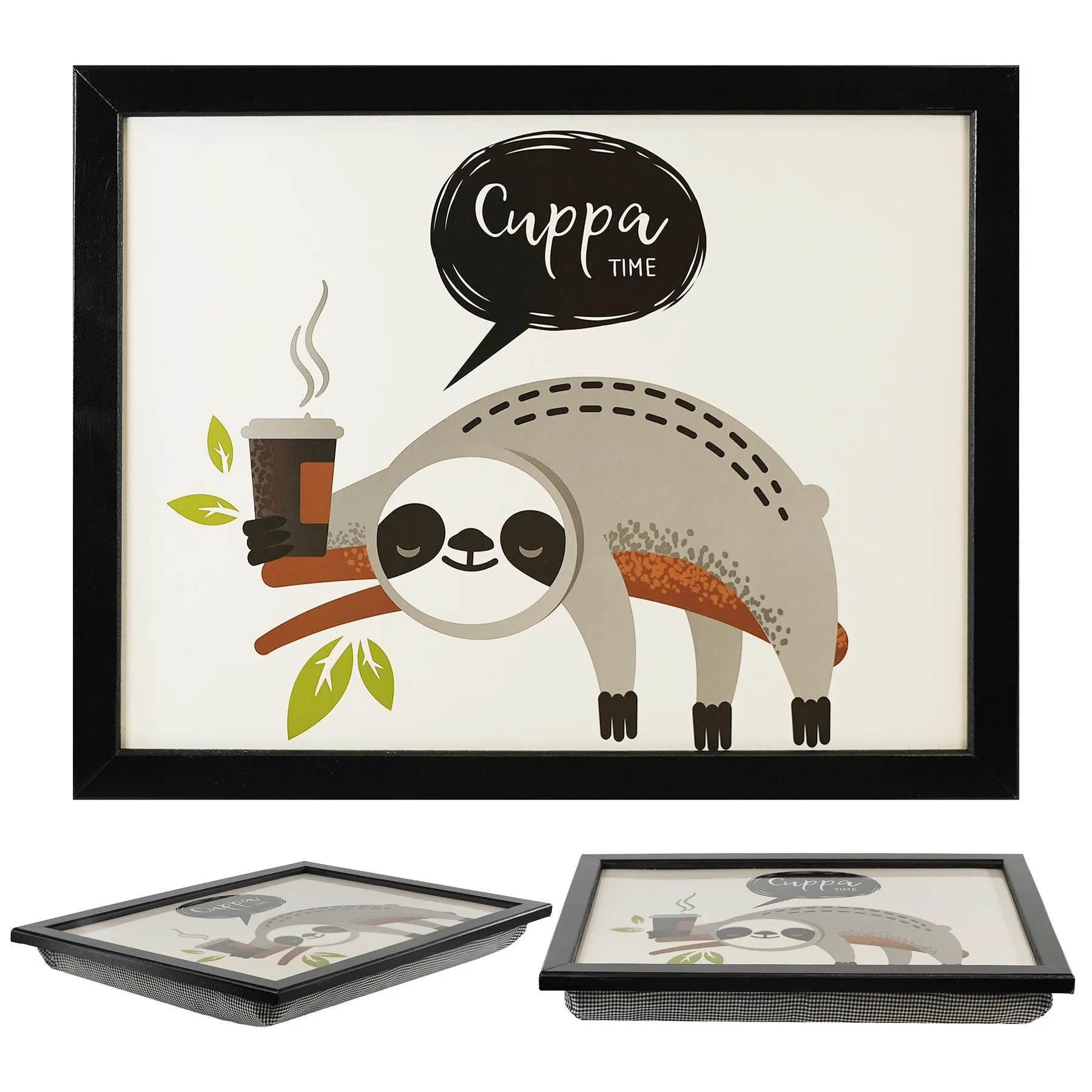 Lap Tray With Bean Bag Cushion (Sloth)