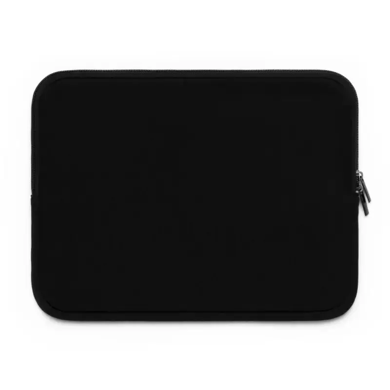 Laptop Sleeve Black Polyester Design for Nature Lovers