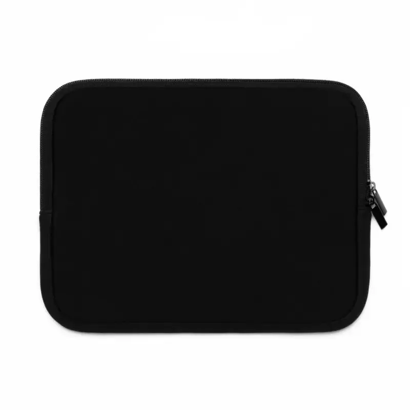 Laptop Sleeve Black Polyester Design for Nature Lovers