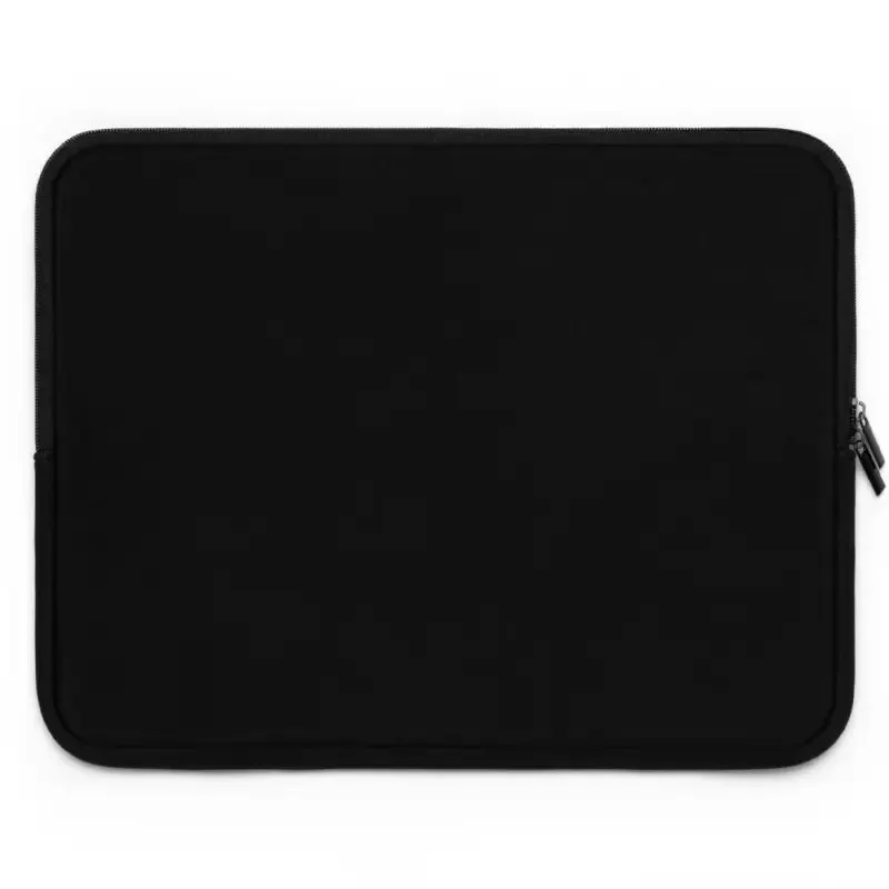 Laptop Sleeve Black Polyester Design for Nature Lovers