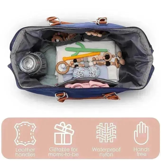 Large Capacity 3 in 1 Premium Mommy Bag