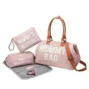 Large Capacity 3 in 1 Premium Mommy Bag