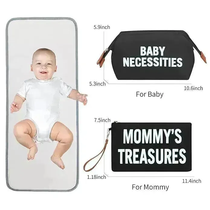 Large Capacity 3 in 1 Premium Mommy Bag