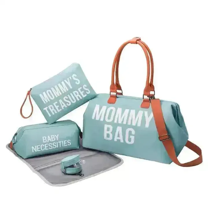 Large Capacity 3 in 1 Premium Mommy Bag