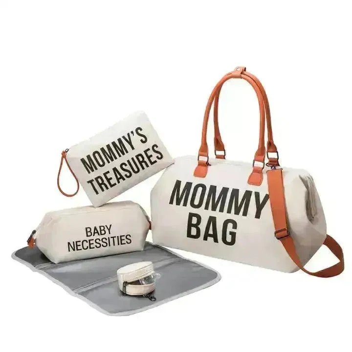 Large Capacity 3 in 1 Premium Mommy Bag
