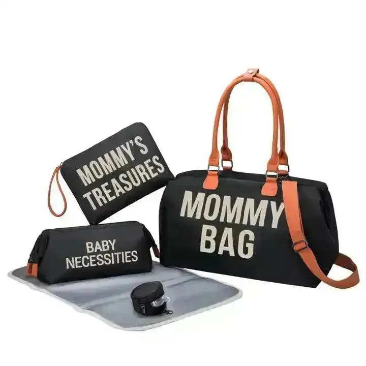 Large Capacity 3 in 1 Premium Mommy Bag