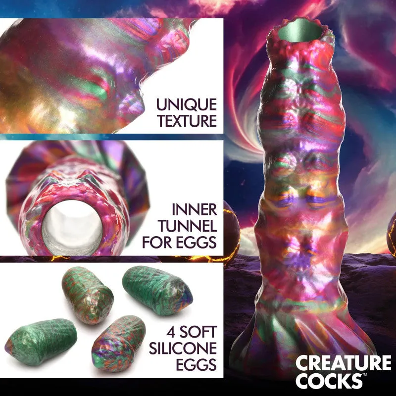 Larva Silicone Ovipositor  With Eggs - Multicolor