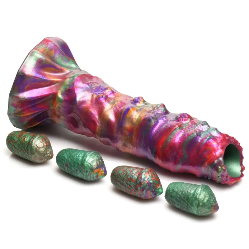 Larva Silicone Ovipositor  With Eggs - Multicolor
