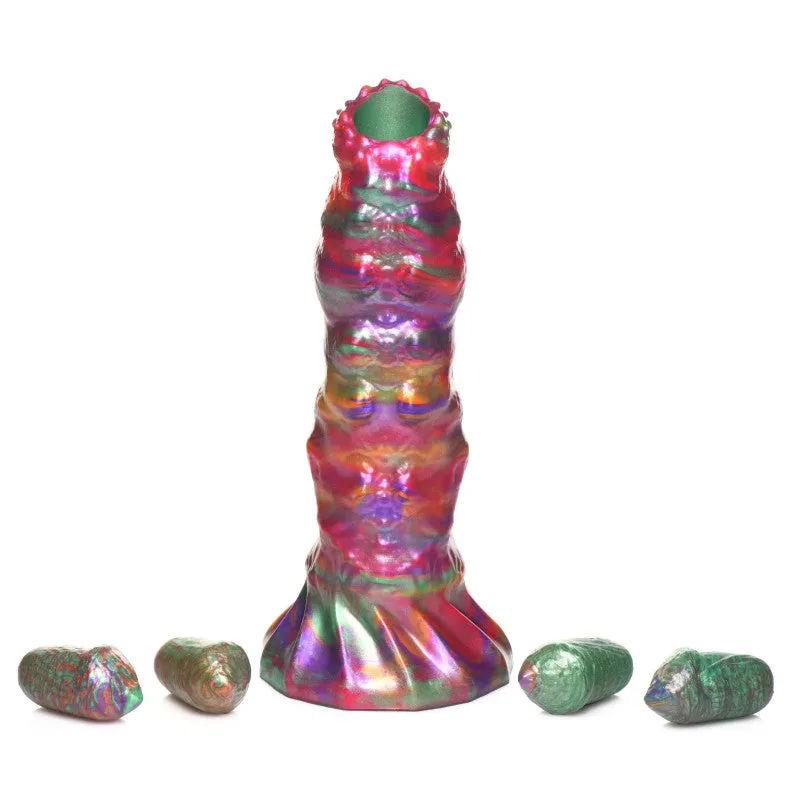 Larva Silicone Ovipositor  With Eggs - Multicolor