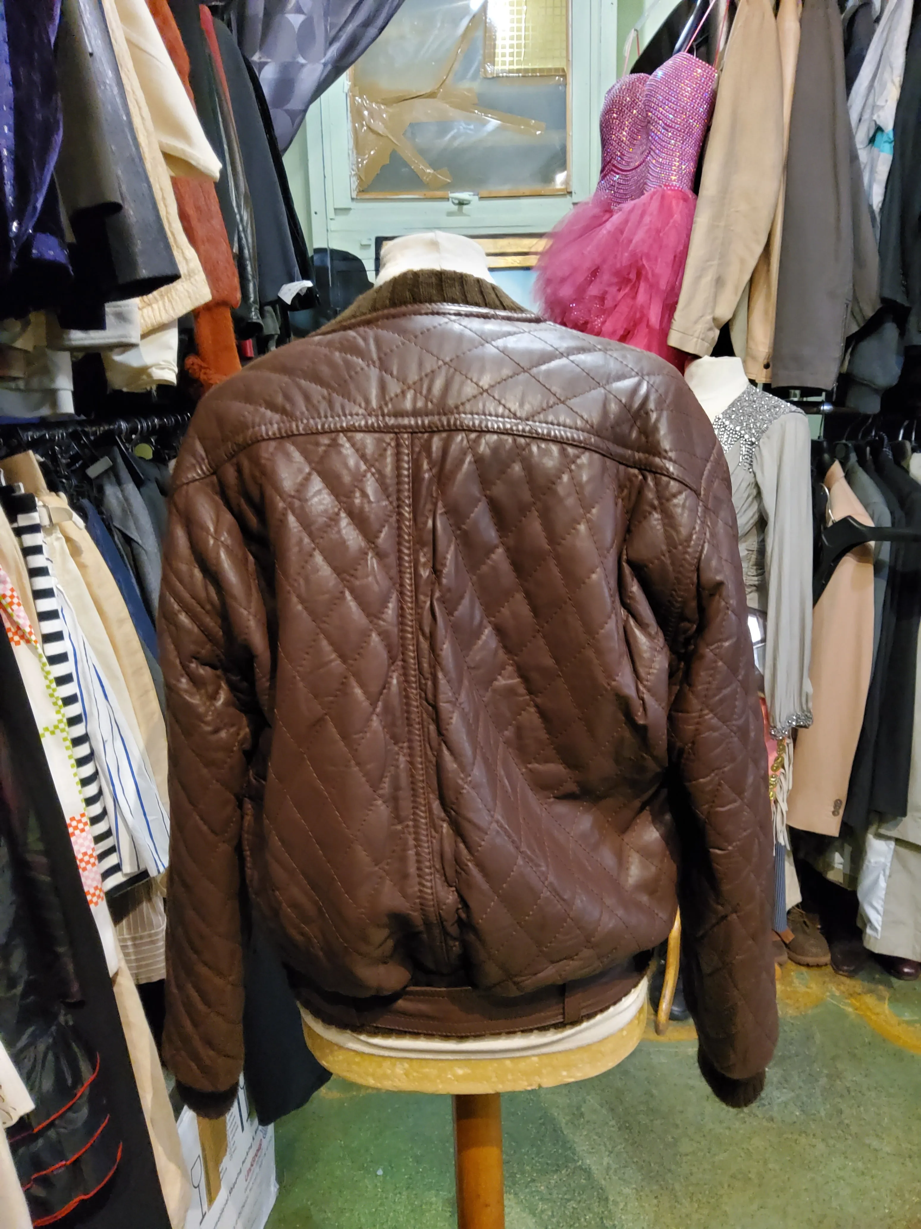 Leather jacket