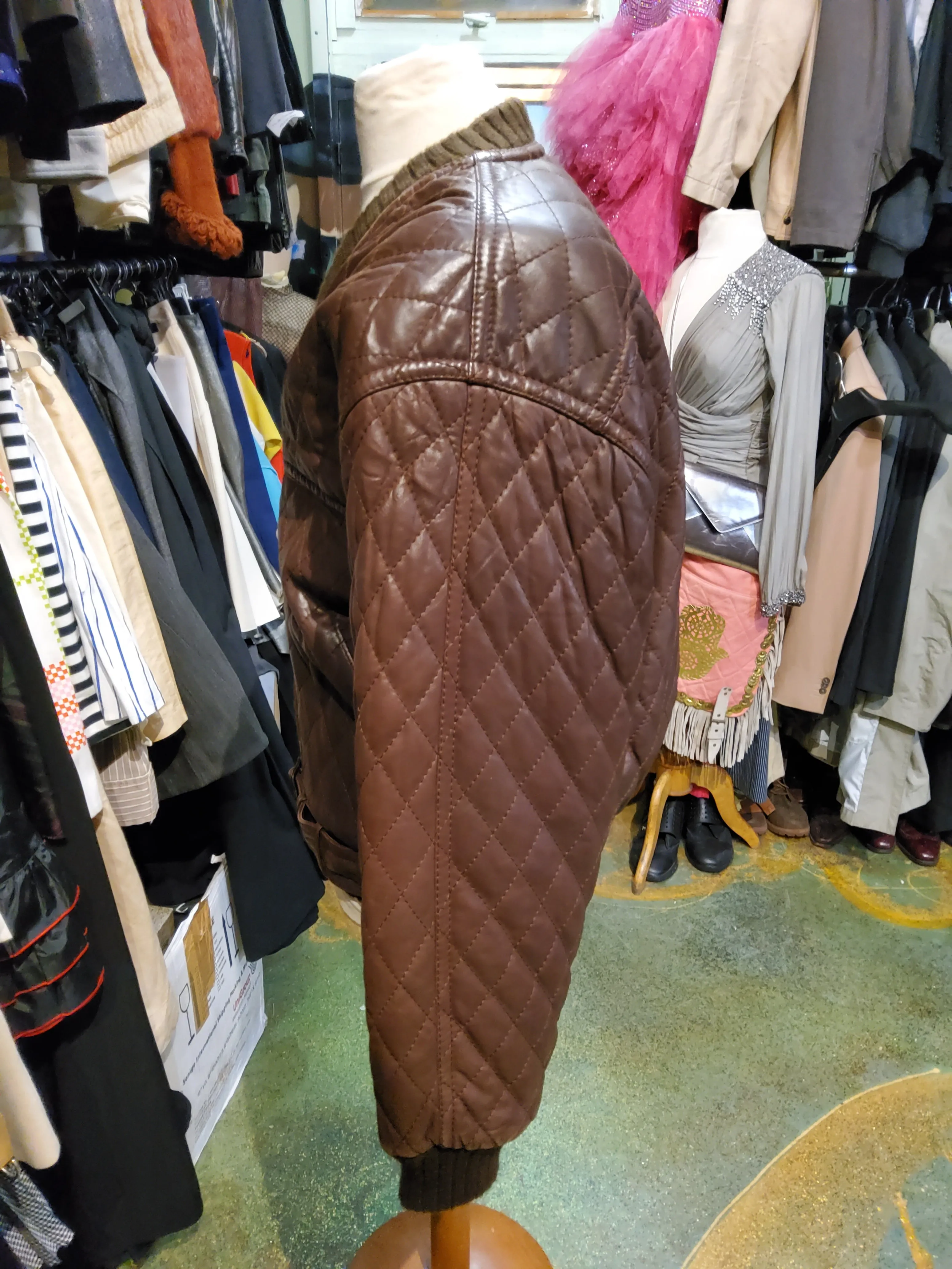 Leather jacket