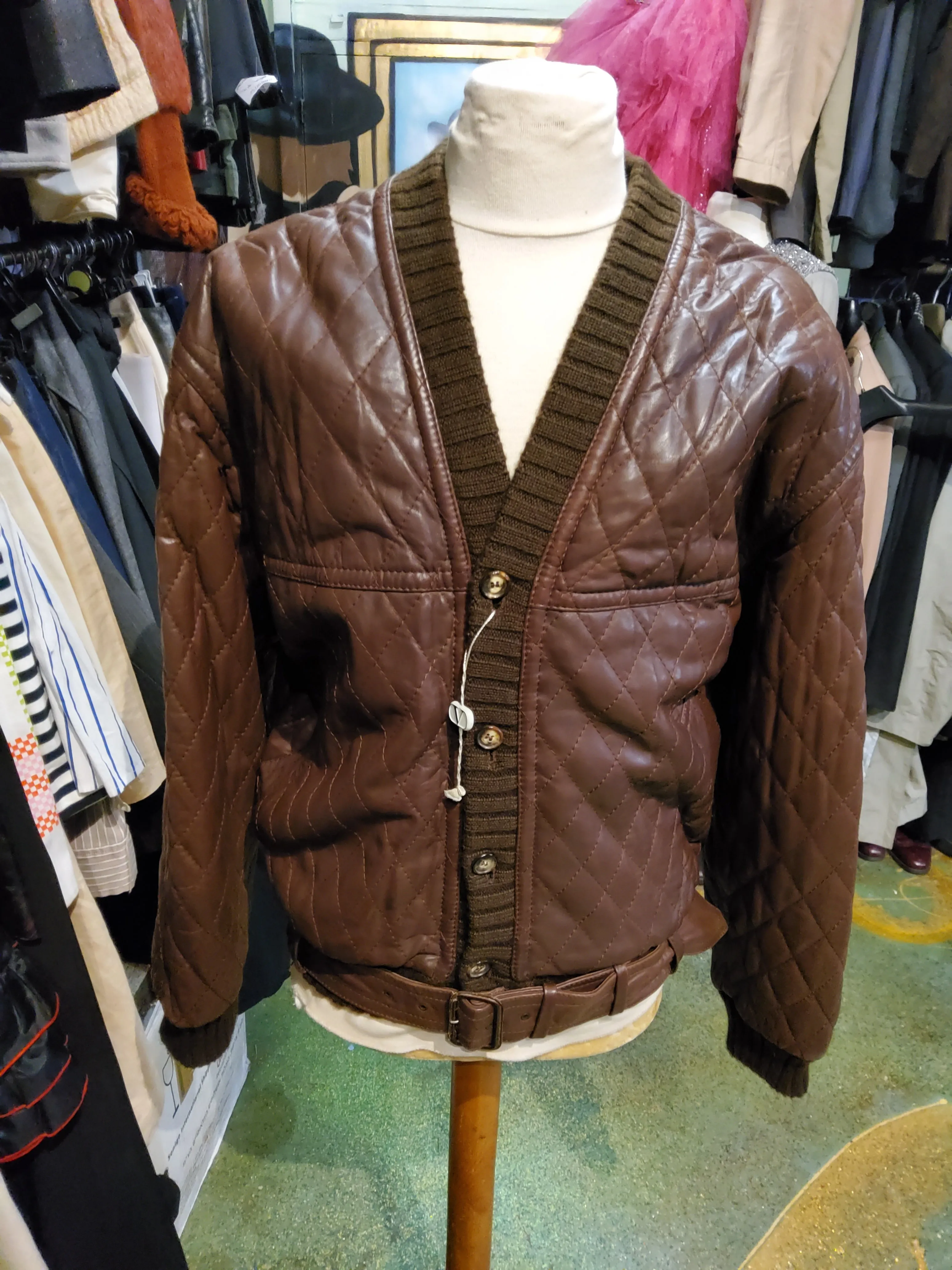 Leather jacket