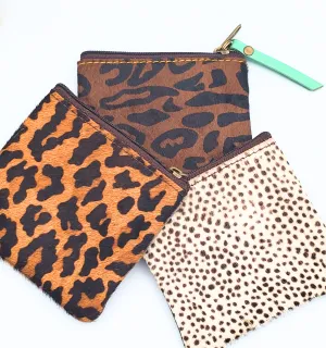 Leather pouch Single Zip